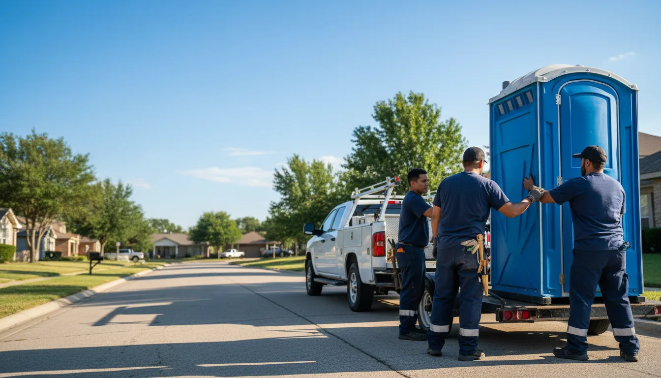 Portable Toilet Rental in Fort Scott, KS near me